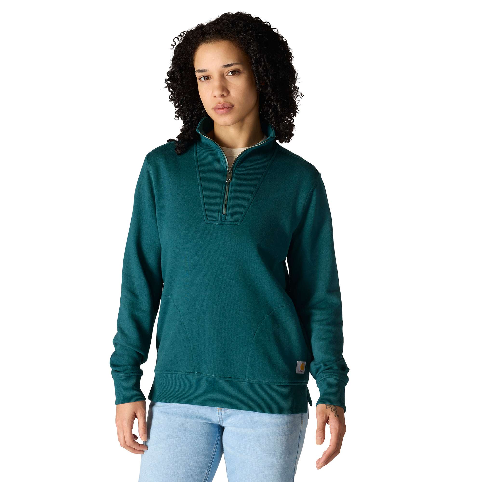 TENCEL™ Fiber Series Half-Zip Sweatshirt