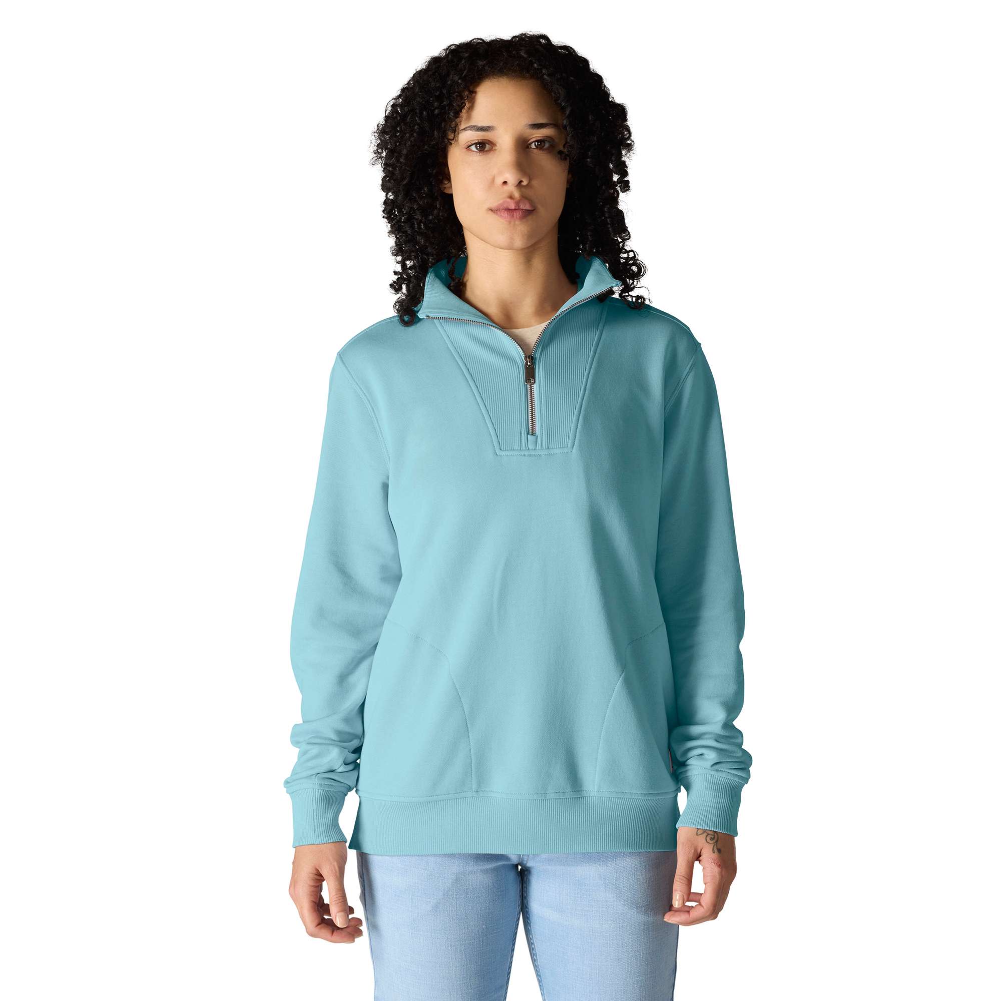 TENCEL™ Fiber Series Half-Zip Sweatshirt