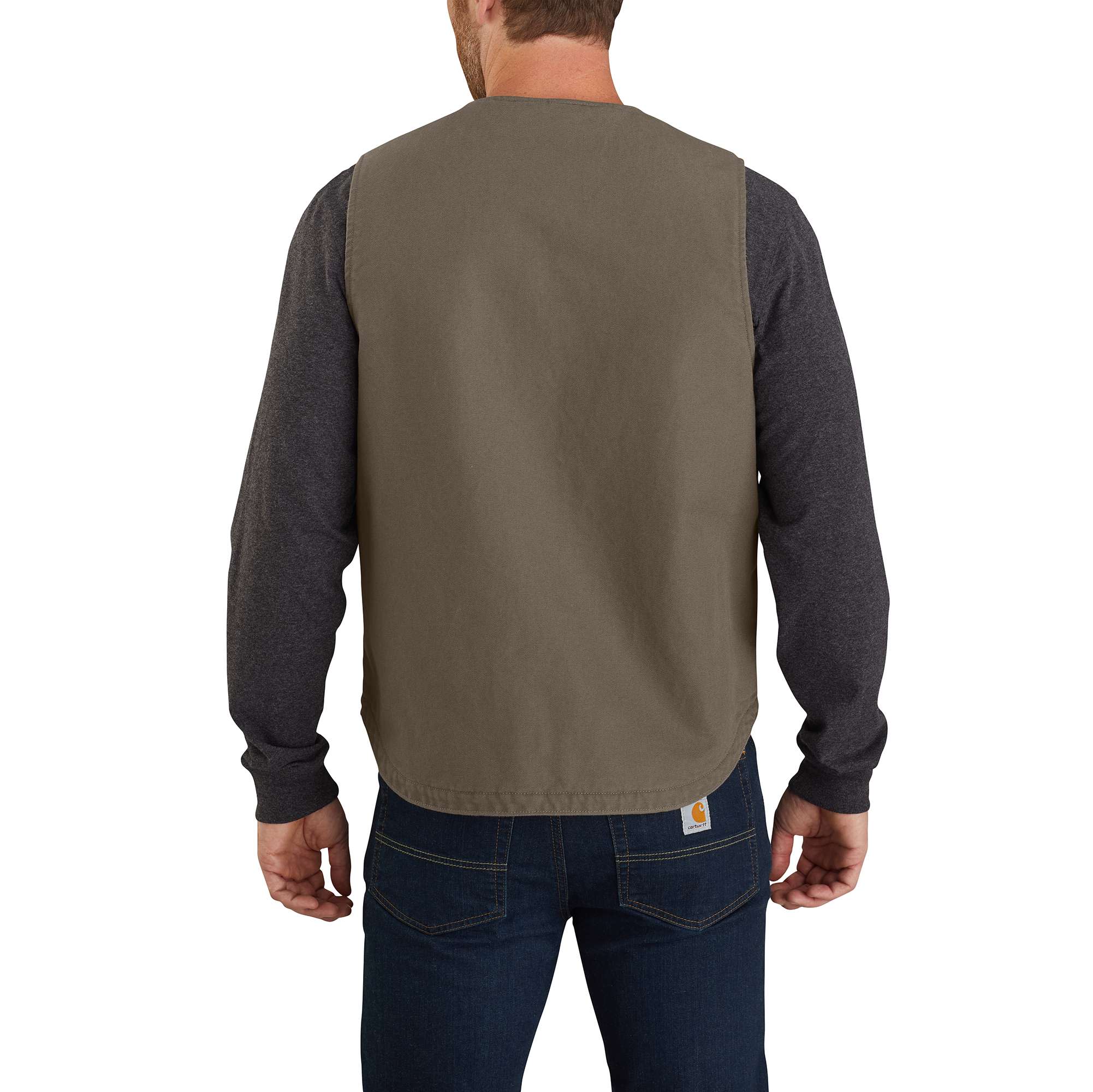 Washed Duck Rugged Vest - Image 2