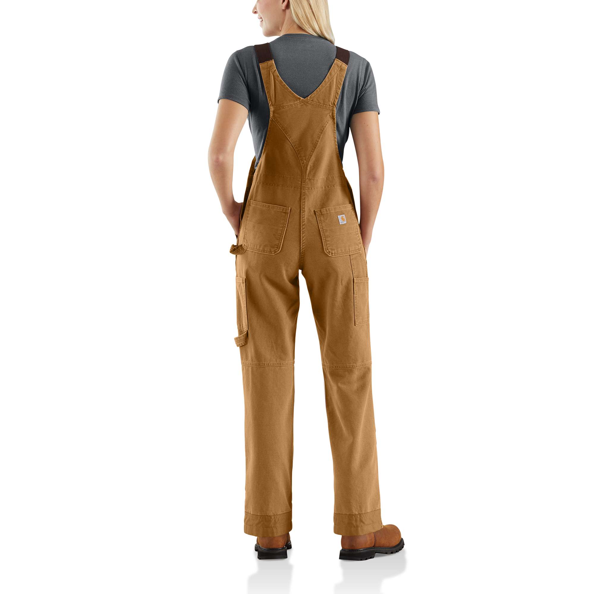 Weathered Duck Unlined Wildwood Bib Overall - Image 2