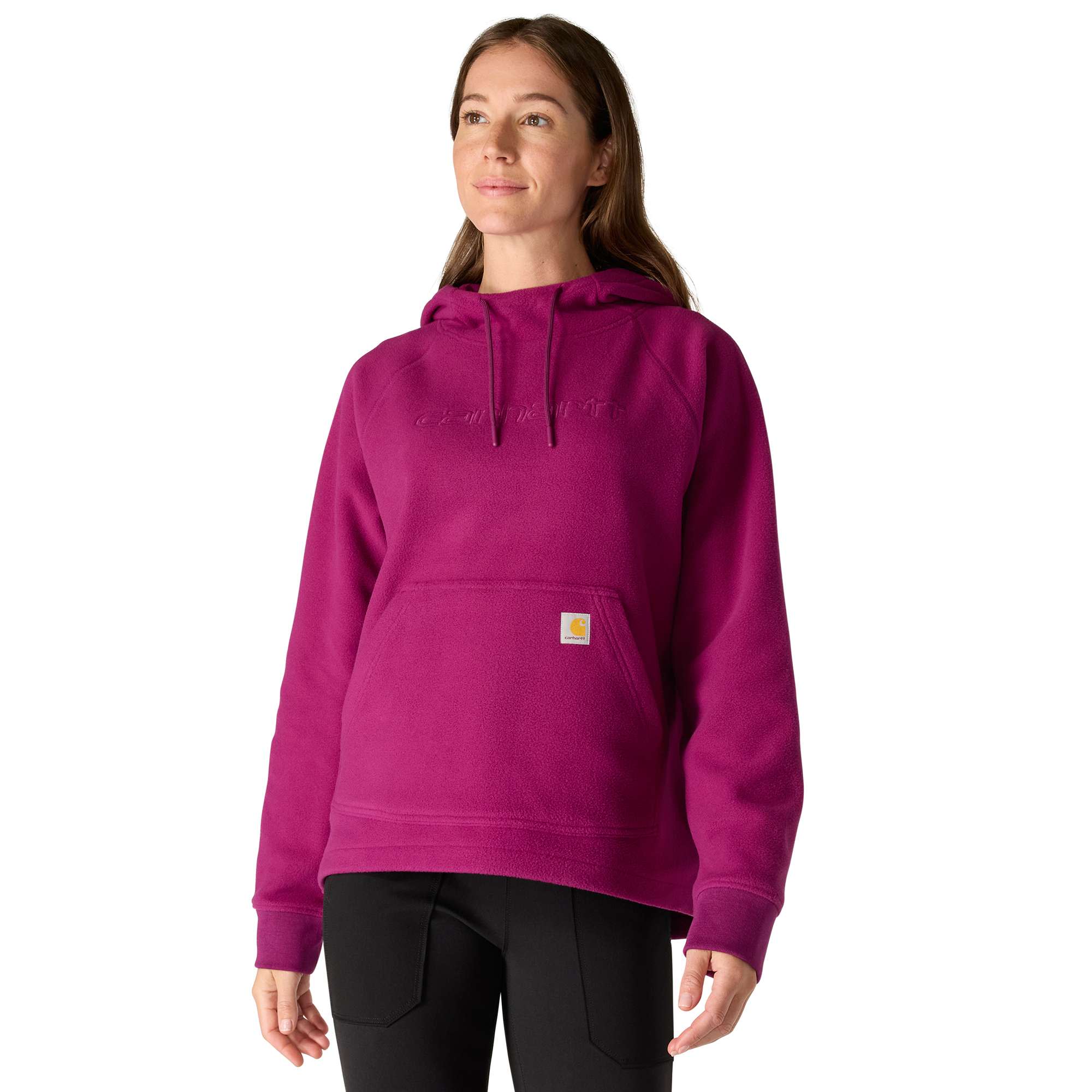 Women's Carhartt Force® Force Oversized-Fit Fleece Hooded Sweatshirt