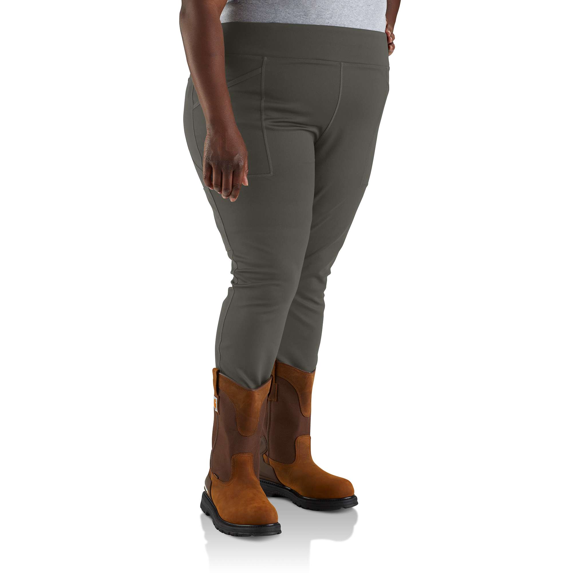 Women's Carhartt Force® Heavyweight Pocket Legging - Image 2