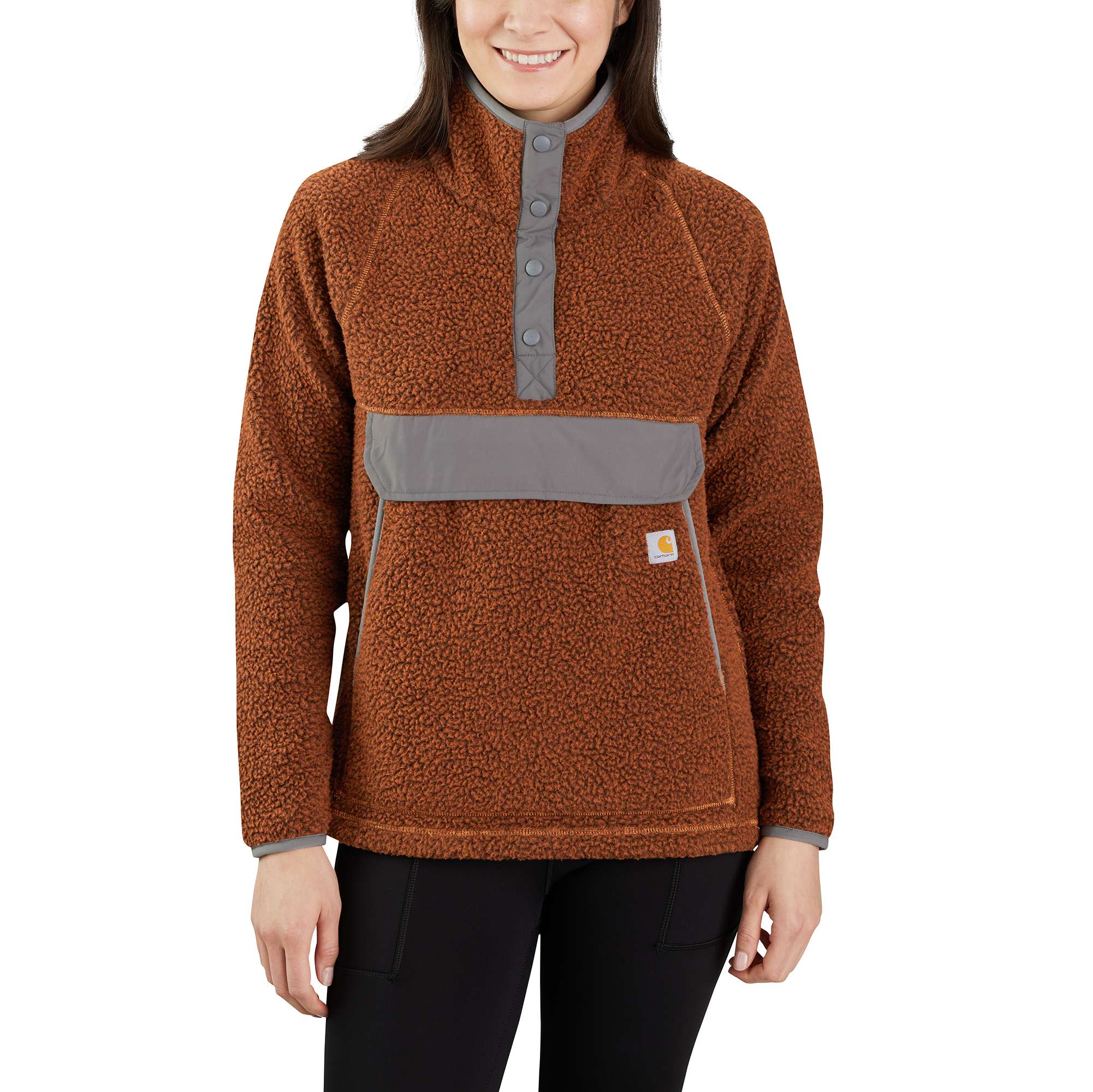 Women's Fleece Pullover - Relaxed Fit - 2 Warmer Rating