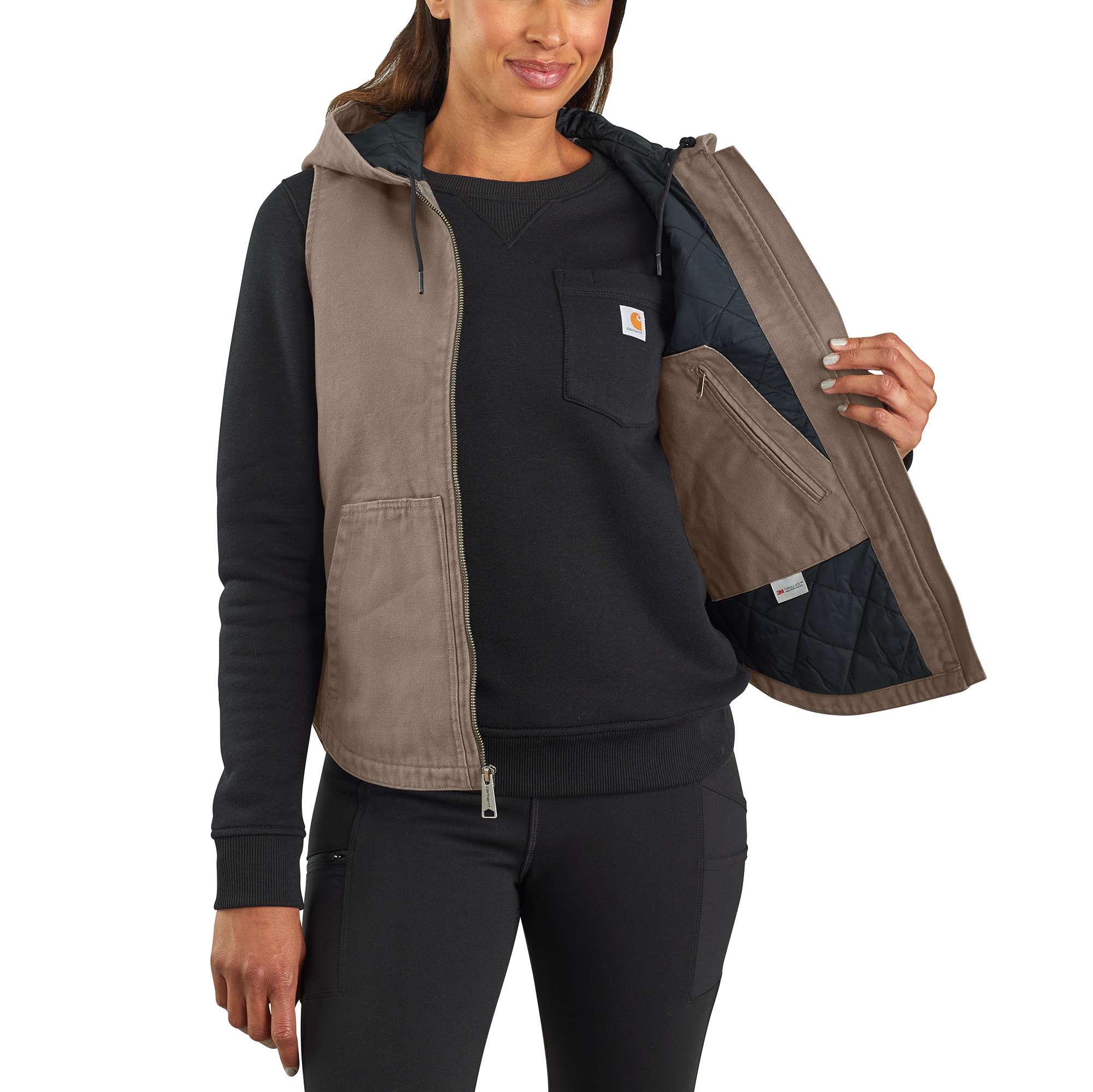 Women's Hooded Vest - Image 3